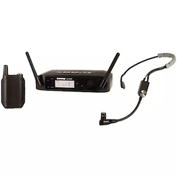 Shure GLX-D Digital Wireless Headset System with SM35 Headset Microphone Band Z2