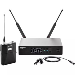 Shure QLX-D Digital Wireless System with WL184 Supercardioid Lavalier Band G50