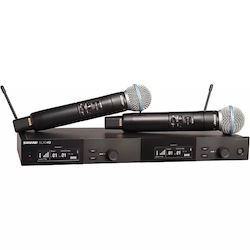 Shure SLXD24D/B58 Dual Wireless Vocal Microphone System with BETA 58 Band G58