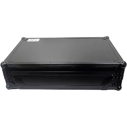 ProX Flight Case For RANE ONE DJ Controller with 1U Rack and Wheels - Black/Black