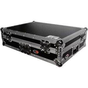 ProX XS-MCX8000W ATA Style Flight Road Case with Wheels for Denon MCX8000 DJ Controller Black/Chrome