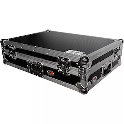 ProX XS-MCX8000W ATA Style Flight Road Case with Wheels for Denon MCX8000 DJ Controller Black/Chrome
