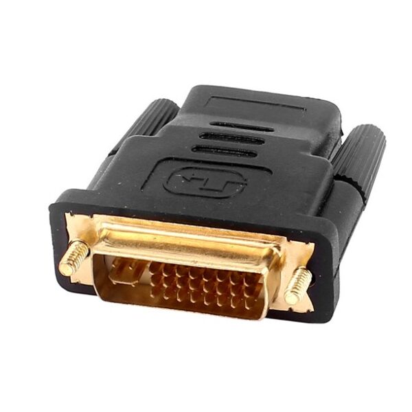 DVI - I 24+5 Pin Male To HDMI Female Adapter Converter
