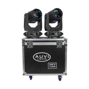 18RX Moving head pair with Dual Case